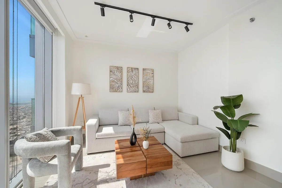 First Class 1Br Modern Luxury On High Floor Dubai 0*,